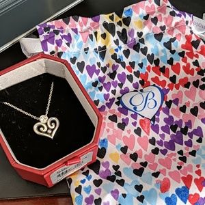Brighton Alcazar heart necklace